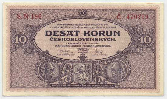 10 Kronen 1927